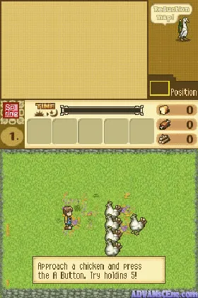 Shepherd's Crossing 2 DS (USA) screen shot game playing